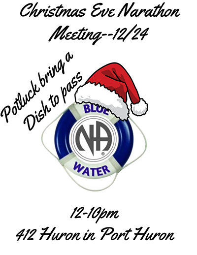 Christmas Eve NArathon!! @ Dry Dock Recovery Center | Port Huron | Michigan | United States