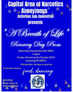 "A Breath of Life" Recovery Day Prom @ Foster Communiy Center | Lansing | Michigan | United States