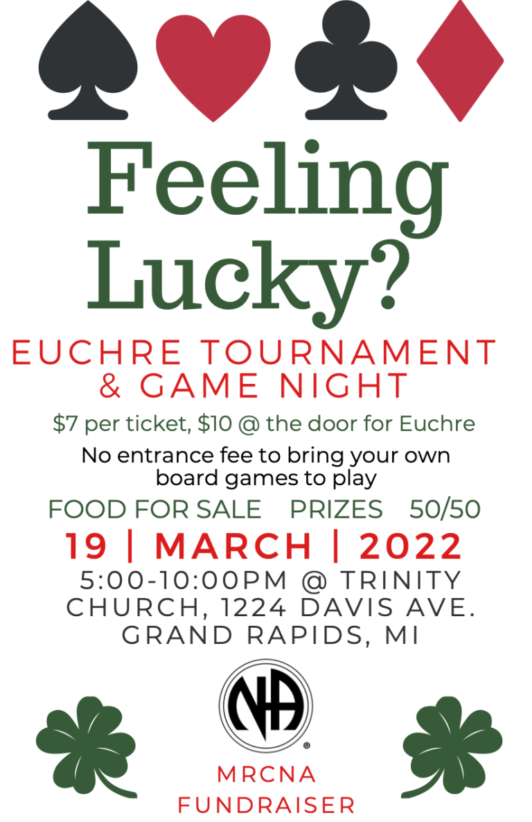 Euchre Tournament & Game Night (MRCNA Fundraiser) Greater Grand