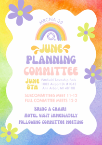 MRCNA Final Planning Committee @ Pittsfield Township Park | Ann Arbor | Michigan | United States