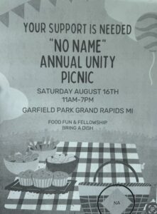 No Name Annual Unity Picnic @ Garfield Park | Grand Rapids | Michigan | United States