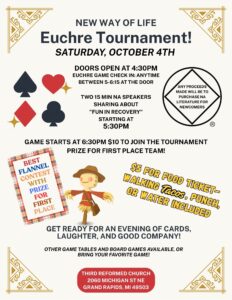 NWOL Euchre Tournament @ Third Reformed Church | Grand Rapids | Michigan | United States