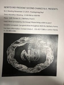 Newfound Freedom / Second Chance Presents Thanksgiving Day