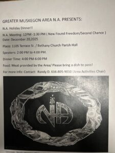 NA Holiday Dinner @ Bethany Church Parish Hall