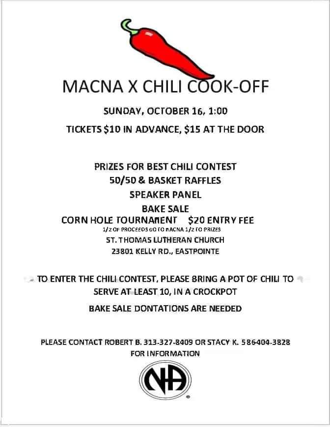 Chili cookoff @ St Thomas Lutheran Church | Eastpointe | Michigan | United States