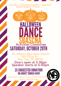 SBASCNA Halloween Dance @ St. Alban's Episcopal Church | Bay City | Michigan | United States