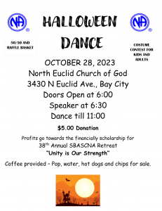 Halloween Dance @ North Euclid Church of God | Bay City | Michigan | United States