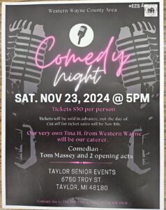 WWCANA Comedy Show @ Taylor | Michigan | United States