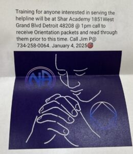 Helpline Orientation @ Shar Academy | Detroit | Michigan | United States