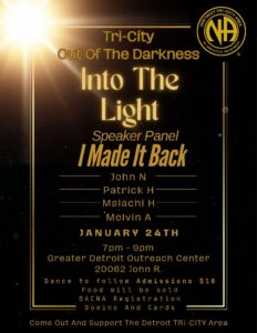 "Into the Light" Speaker Panel @ Greater Detroit Community Outreach Center | Detroit | Michigan | United States