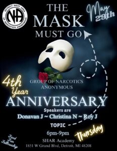 The Mask Must Go - 4th Year Anniversary @ SHAR Academy | Detroit | Michigan | United States