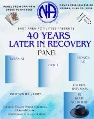 40 Years Later in Recovery Panel @ Greater Detroit Community Outreach Center | Detroit | Michigan | United States