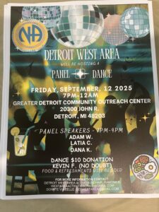 Detroit West Area Panel & Dance @ Greater Detroit Community Outreach Center | Detroit | Michigan | United States