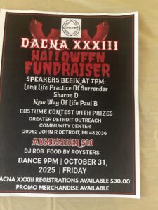 DACNA XXXIII – Miracles in Recovery @ Greater Detroit Outreach Community Center | Detroit | Michigan | United States