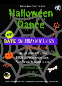 Western Wayne County Halloween Dance @ Taylor Senior Events | Taylor | Michigan | United States